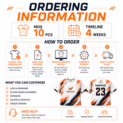 Custom Esports Jerseys
