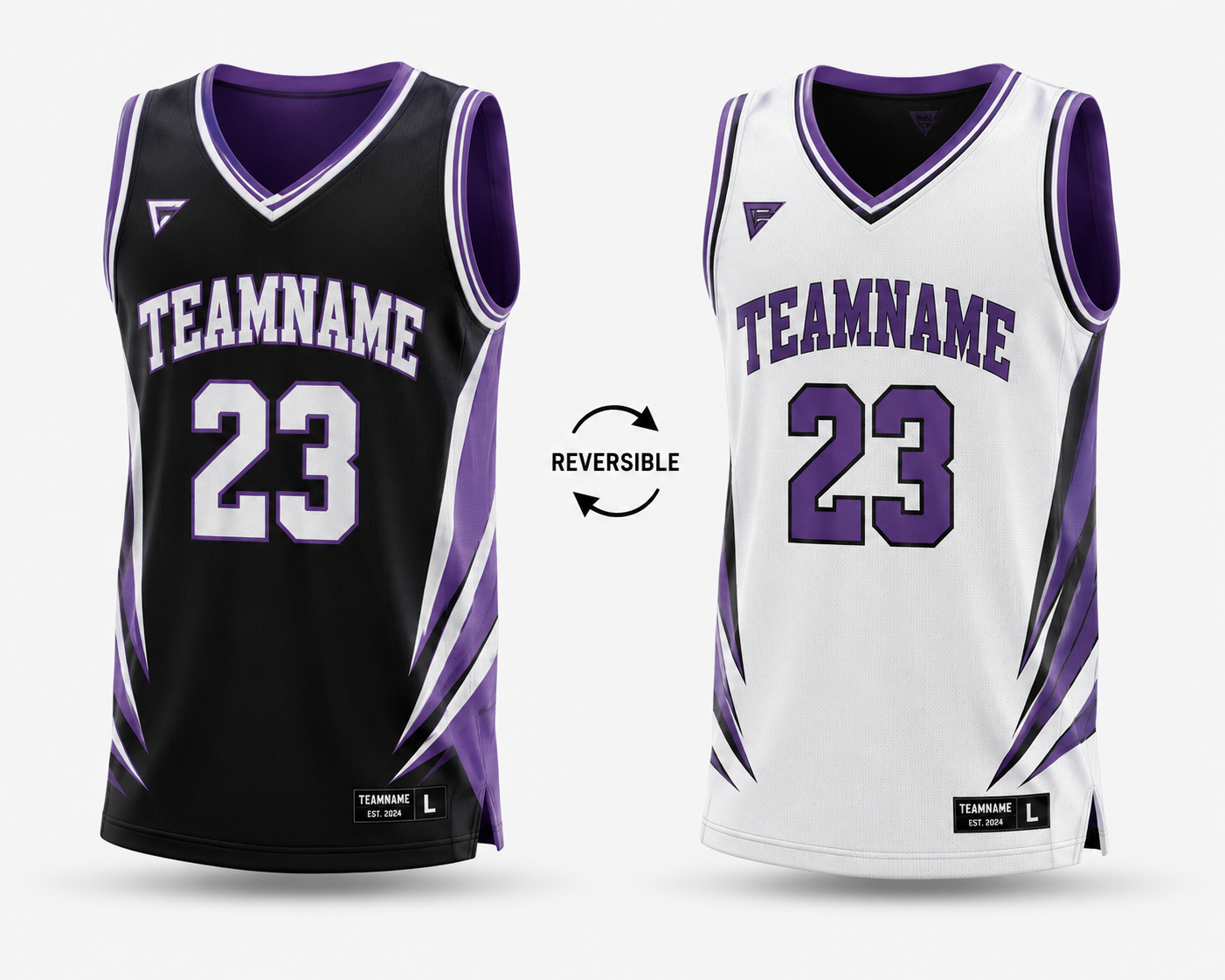 Custom Reversible Basketball Jerseys