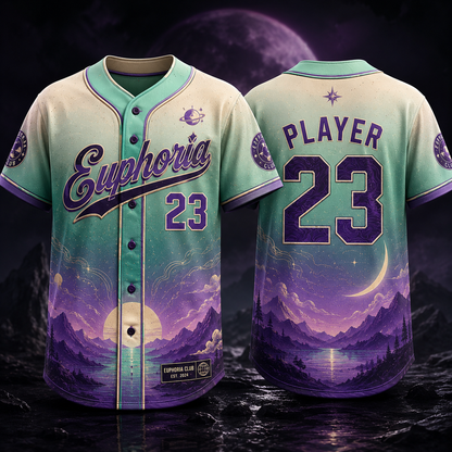 Custom Full-button Baseball Jerseys